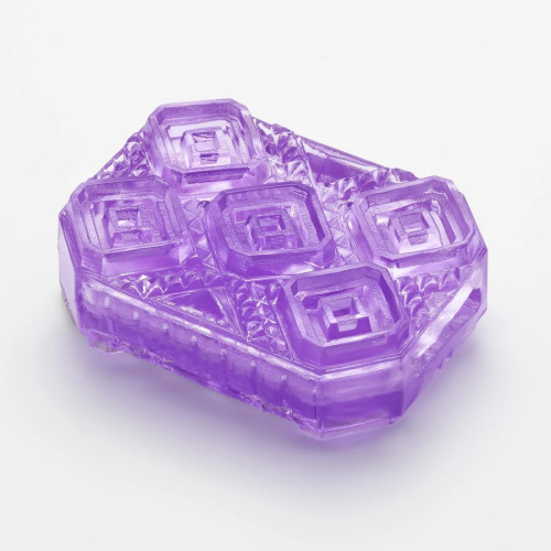 Фиолетовый мастурбатор-стимулятор Tenga Uni Amethyst фото 2
