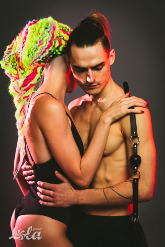 Черный кляп-шарик  Love Spell фото 7