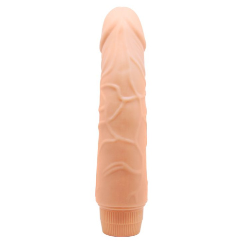 Телесный вибратор-реалистик Jeff - 19,5 см. фото 3