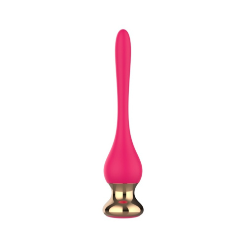 Розовый вибромассажер Nipple Vibrator - 14,5 см. фото 2