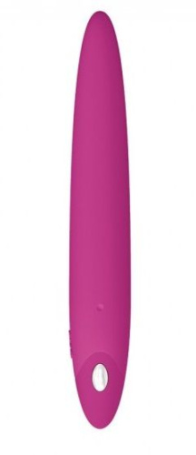 Перезаряжаемый ярко-розовый мини-вибратор D5 - 14,5 см. фото 2 Перезаряжаемый ярко-розовый мини-вибратор D5 - 14,5 см. фото 2