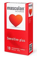 Презервативы Masculan Sensitive plus - 10 шт.