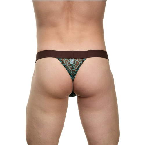 Сексуальные трусы-тонги с леопардовым принтом фото 2 Сексуальные трусы-тонги с леопардовым принтом фото 2