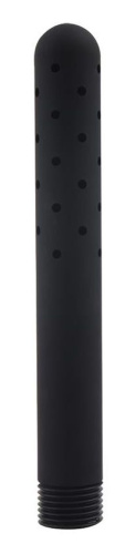 Черная насадка для анального душа ANAL DOUCHE - 15 см. Черная насадка для анального душа ANAL DOUCHE - 15 см.