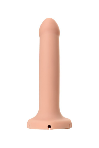 Телесный фаллос с имитацией эякуляции Silicon Cum Dildo L - 19,6 см. фото 6