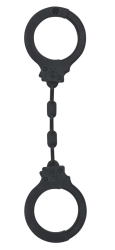 Черные силиконовые наручники Suppression Черные силиконовые наручники Suppression