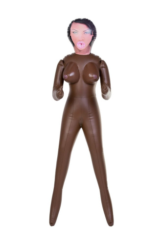 Чернокожая секс-кукла MICHELLE с 3 отверстиями фото 5