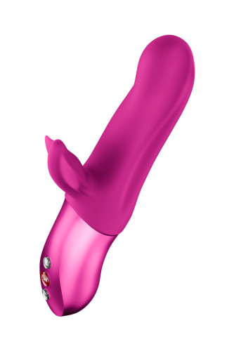 Лиловый вибратор-пульсатор Bi Stronic Fusion - 21,9 см. фото 3