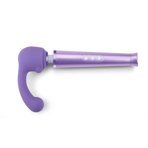 Фиолетовая утяжеленная насадка CURVE для массажера Le Wand фото 2