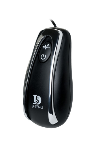 Чёрная анальная втулка G Point D-PENG с пультом - 12,3 см. фото 6