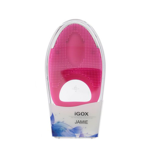 Розовое перезаряжаемое эрекционное кольцо с вибрацией JAMIE фото 2