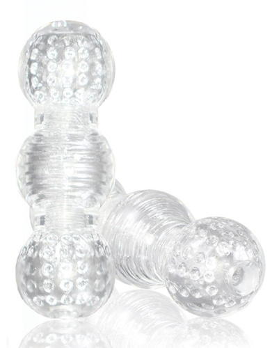 Прозрачный фигурный мастурбатор Master Stroker Прозрачный фигурный мастурбатор Master Stroker