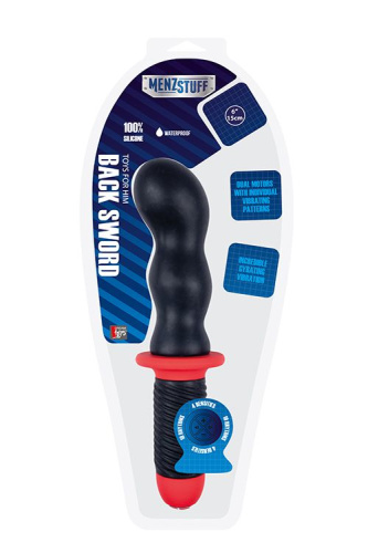 Анальный вибратор с 2 моторами MENZSTUFF BACK SWORD BULBED - 28 см. фото 2 Анальный вибратор с 2 моторами MENZSTUFF BACK SWORD BULBED - 28 см. фото 2