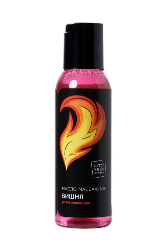 Разогревающее массажное масло  Симфония любви  с ароматом вишни - 100 мл. фото 2