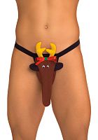 Мужские стринги с оленем