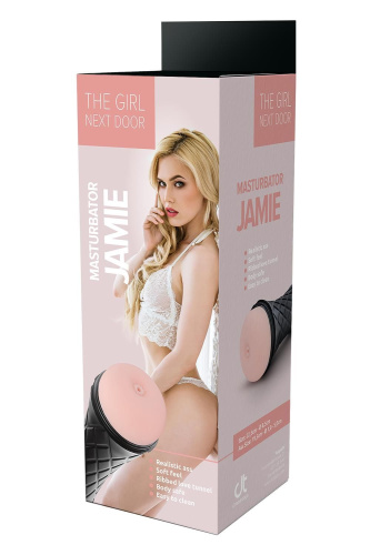 Телесный мастурбатор-анус Jamie фото 4
