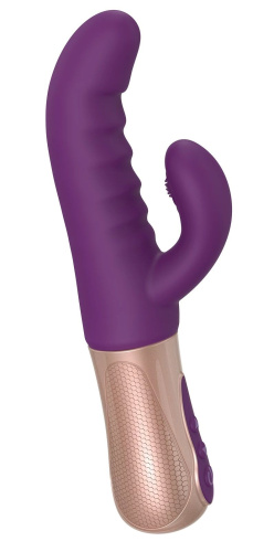 Фиолетовый вибратор-кролик Sassy Bunny - 21 см. фото 2