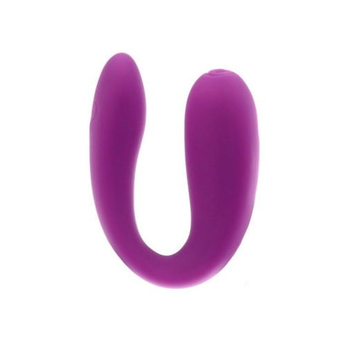 Фиолетовый стимулятор для пар с вибропулей фото 3