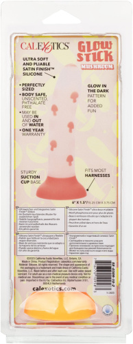 Светящийся в темноте фаллоимитатор Glow Stick Mushroom фото 5