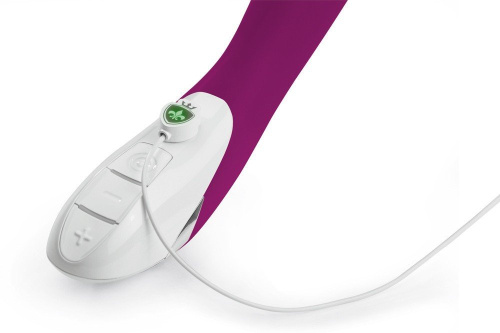 Двойной лиловый вибратор Mystim Bon Aparte - 25 см. фото 3 Двойной лиловый вибратор Mystim Bon Aparte - 25 см. фото 3