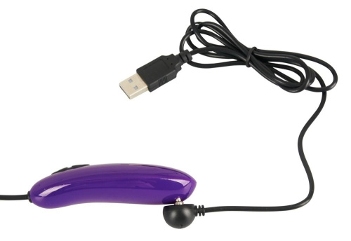 Фиолетовое виброкольцо Couples Cushion фото 5