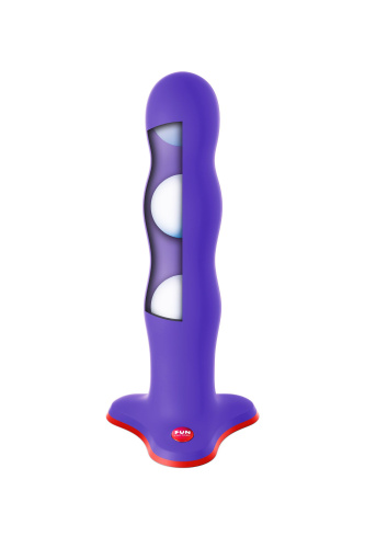 Фиолетовый фаллоимитатор Stubs Bouncer - 18,5 см. фото 4
