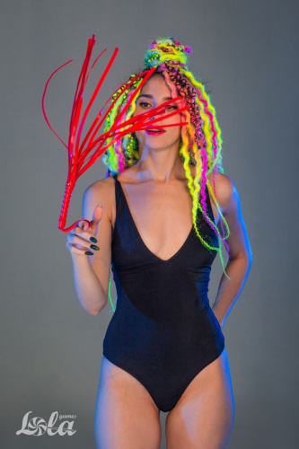 Красная плеть Party Hard Risque - 63,5 см. фото 3