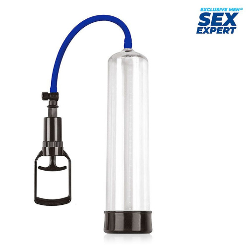 Прозрачная вакуумная помпа Sex Expert со шкалой Прозрачная вакуумная помпа Sex Expert со шкалой