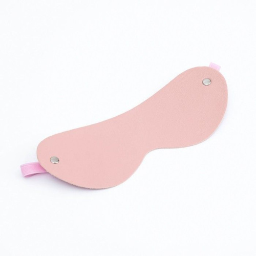Эротический БДСМ-набор из 8 предметов в нежно-розовом цвете фото 4