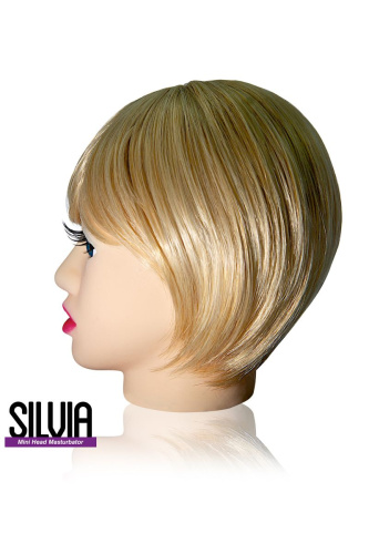 Мастурбатор в форме головы Silvia фото 3