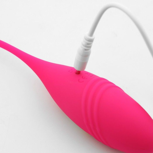 Ярко-розовое виброяйцо «Оки-Чпоки» с пультом ДУ фото 5