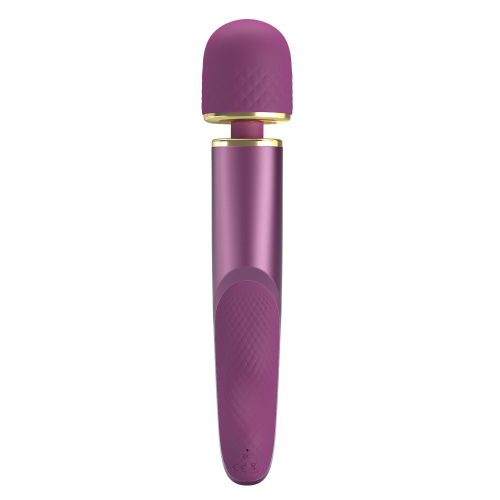 Фиолетовый вибромассажер Power Wand - 24 см. фото 3