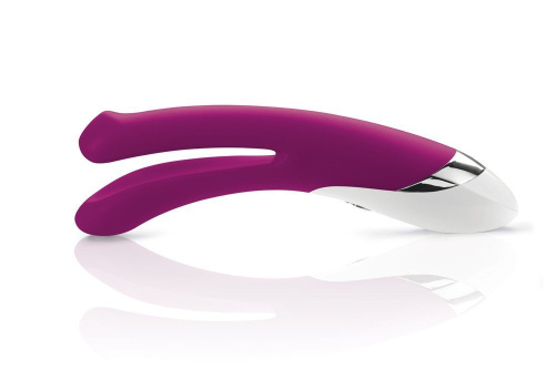 Двойной лиловый вибратор Mystim Bon Aparte - 25 см. фото 2 Двойной лиловый вибратор Mystim Bon Aparte - 25 см. фото 2
