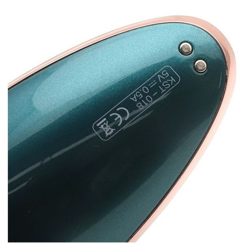 Зеленый мембранный клиторальный стимулятор K-King фото 2