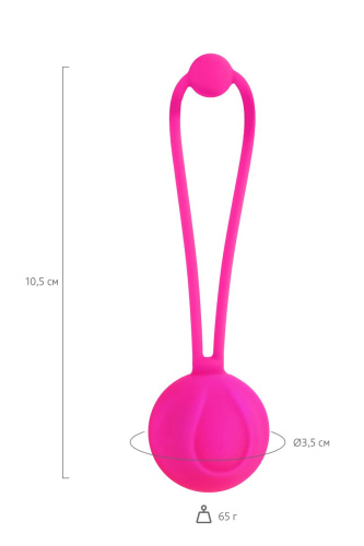 Розовый вагинальный шарик BLUSH фото 6