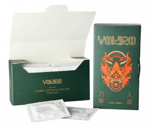 Презервативы YOKIRO Mix - 12 шт. фото 3