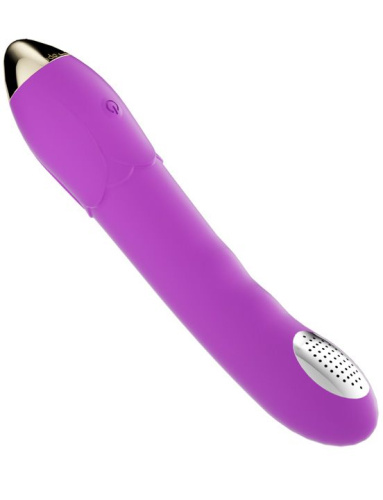 Фиолетовая насадка для мастурбации в душе Dush фото 2