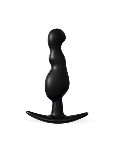 Черная фигурная анальная втулка - 8,5 см. фото 3 Черная фигурная анальная втулка - 8,5 см. фото 3