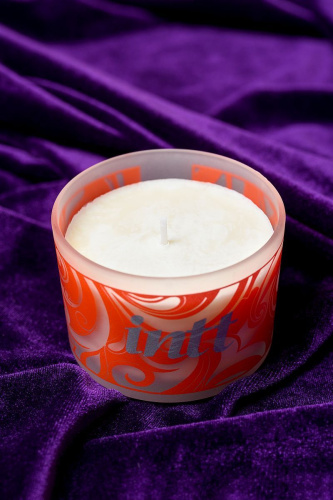 Массажная свеча ALLUMER Vanilla с ароматом ванили - 90 гр. фото 5