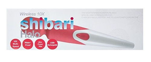 Розовый жезловый вибромассажер Halo Wireless Multi-speed фото 2