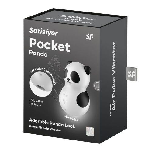Вакуумный клиторальный массажер Pocket Panda фото 2