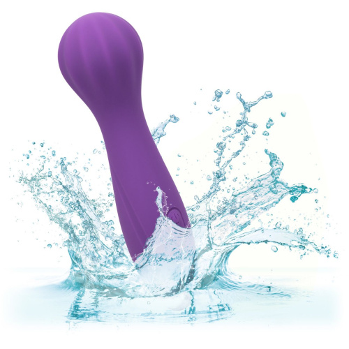 Фиолетовый вибромассажер Stella Liquid Silicone “O” Wand - 17,75 см. фото 8