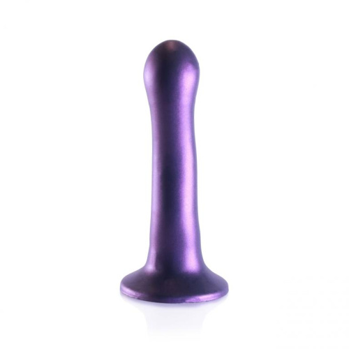 Фиолетовый фаллоимитатор Ultra Soft - 18 см. фото 4