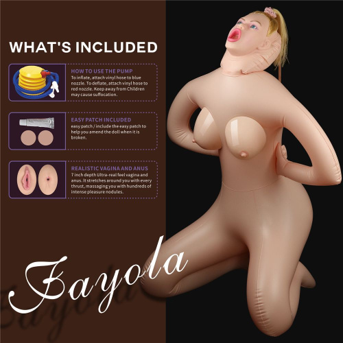 Надувная секс-кукла Fayola фото 2