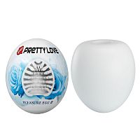 Белый мастурбатор-яйцо Pleasure Egg III Белый мастурбатор-яйцо Pleasure Egg III