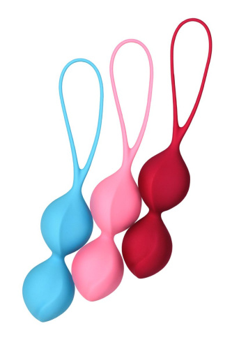 Набор из 3 двойных вагинальных шариков Satisfyer V Balls фото 7