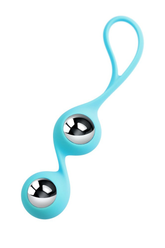 Голубые вагинальные шарики Futa фото 5