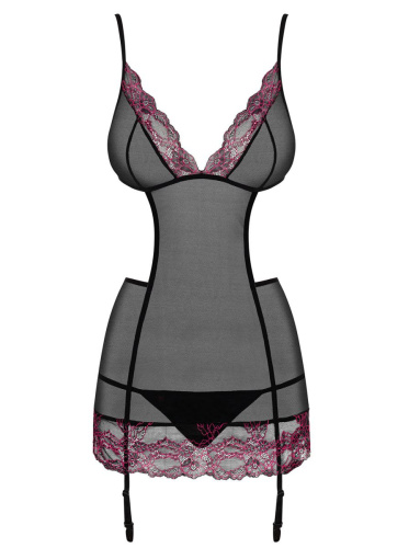 Полупрозрачная сорочка Sedusia с открытой спинкой фото 3 Полупрозрачная сорочка Sedusia с открытой спинкой фото 3