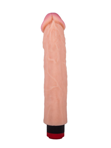 Вибратор-реалистик с розовой головкой - 26,2 см. фото 3