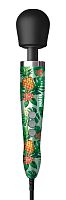Жезловый вибратор Die Cast с принтом в виде ананасов - 37 см.